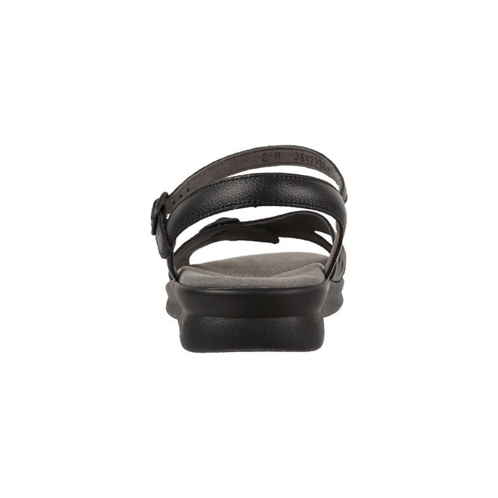 SAS Women's Duo - Quarter Strap Comfort Sandal - Black 4