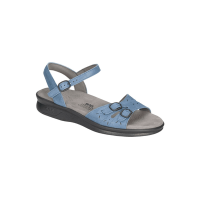 SAS Women's Duo - Quarter Strap Comfort Sandal - Denim 1