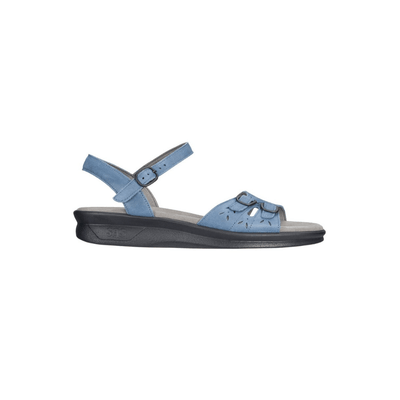 SAS Women's Duo - Quarter Strap Comfort Sandal - Denim 6