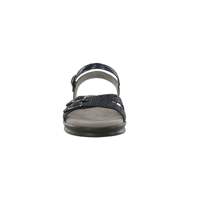 SAS Women's Duo - Quarter Strap Comfort Sandal - Navy Perla 5
