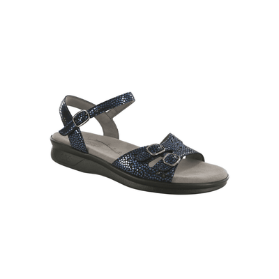 SAS Women's Duo - Quarter Strap Comfort Sandal - Navy Perla 1
