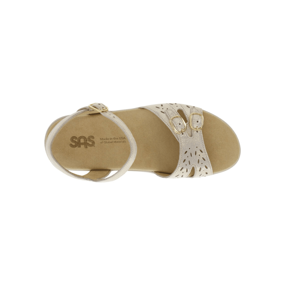 SAS Women's Duo - Quarter Strap Comfort Sandal - Soft Gold 2