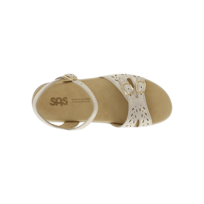 SAS Women's Duo - Quarter Strap Comfort Sandal - Soft Gold 2