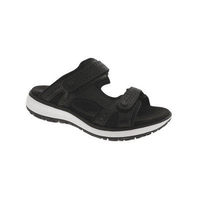 SAS Women's Embark Premium Comfort Slide Sandal - Black 1