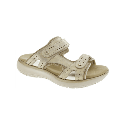 SAS Women's Embark Premium Comfort Slide Sandal - Soft Gold 1