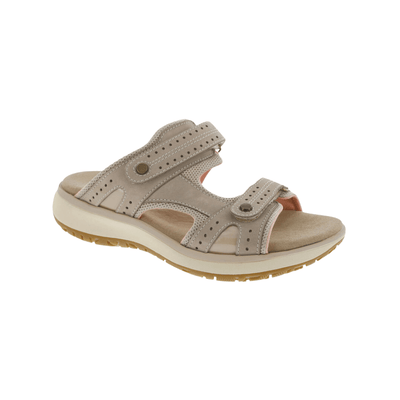 SAS Women's Embark Premium Comfort Slide Sandal - Taupe/Pink 1