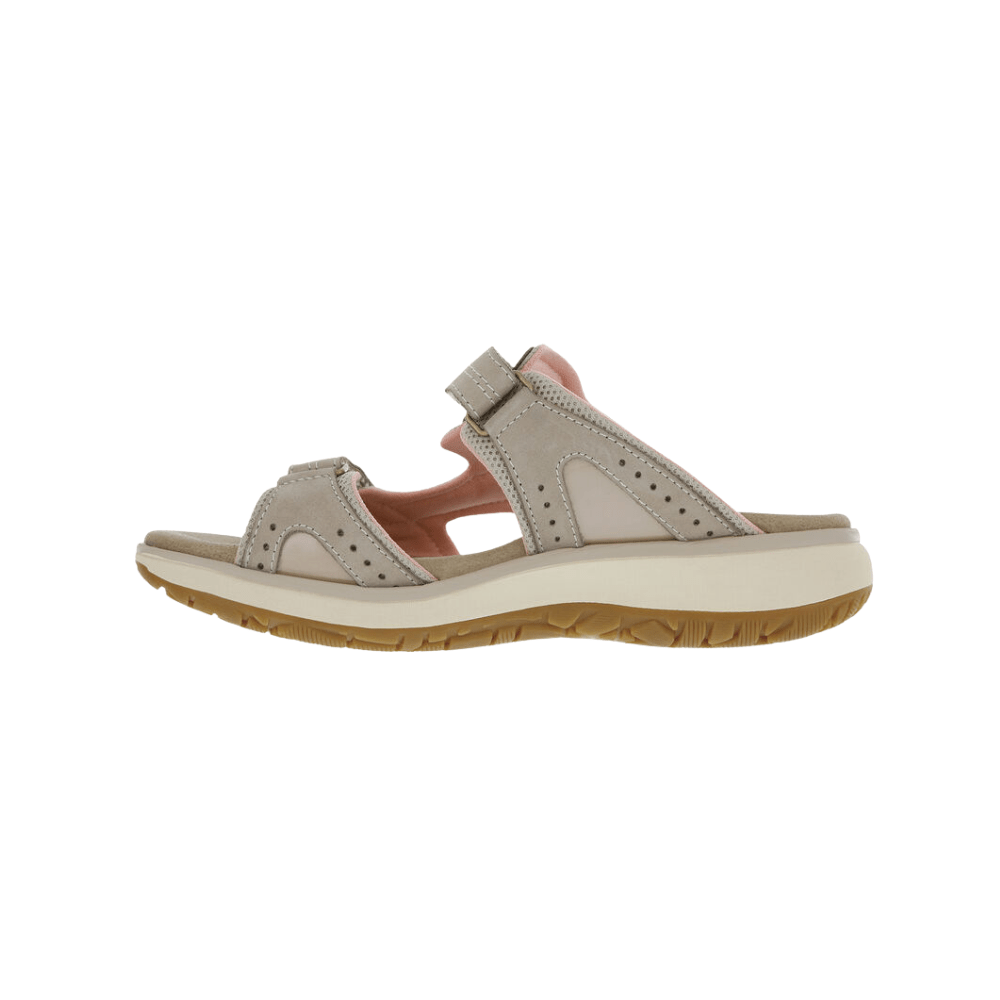 SAS Women's Embark Premium Comfort Slide Sandal - Taupe/Pink 5