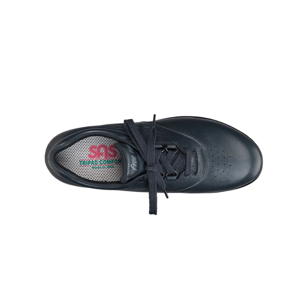SAS Women's Free Time Leather Walking Shoes - Navy 3