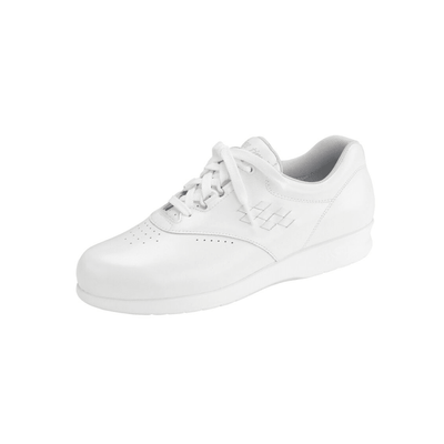 SAS Women's Free Time Leather Walking Shoes - White 8