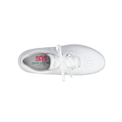 SAS Women's Free Time Leather Walking Shoes - White 6