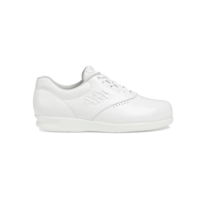SAS Women's Free Time Leather Walking Shoes - White 2