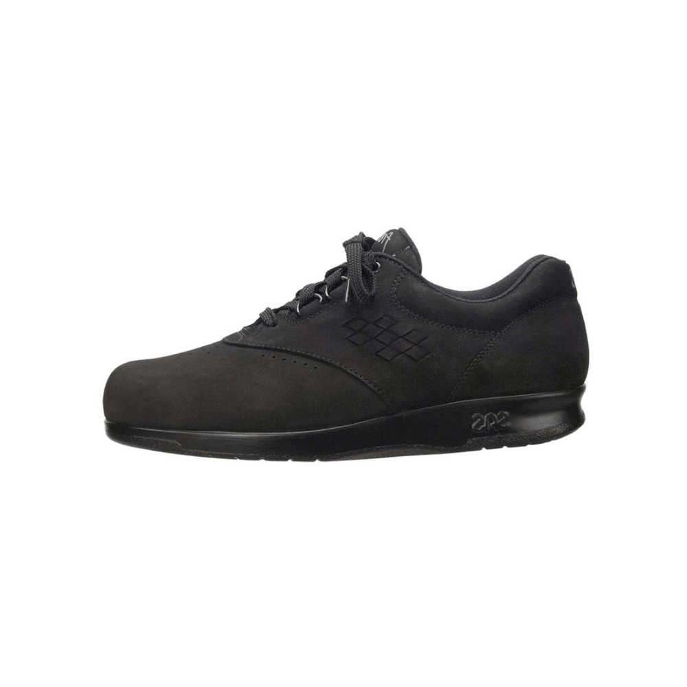 SAS Women's Free Time Nubuck Walking Shoes - Charcoal 4