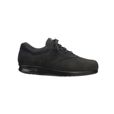 SAS Women's Free Time Nubuck Walking Shoes - Charcoal 2