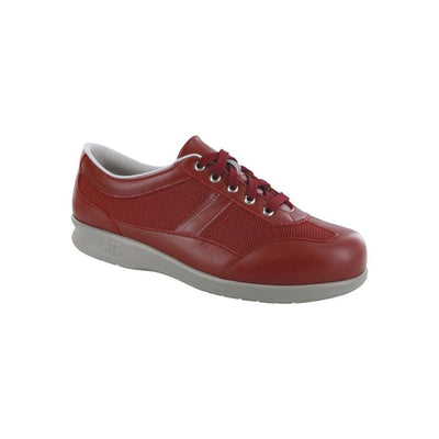SAS Women's FT Mesh Lace-Up Walking Shoe – Ruby 1