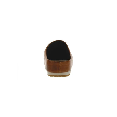 SAS Women's Hinny Leather Support Clog - Chestnut 6