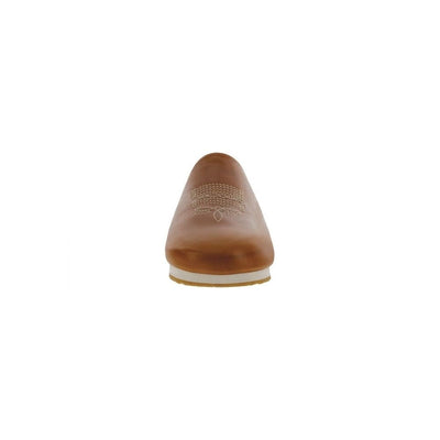 SAS Women's Hinny Leather Support Clog - Chestnut 5