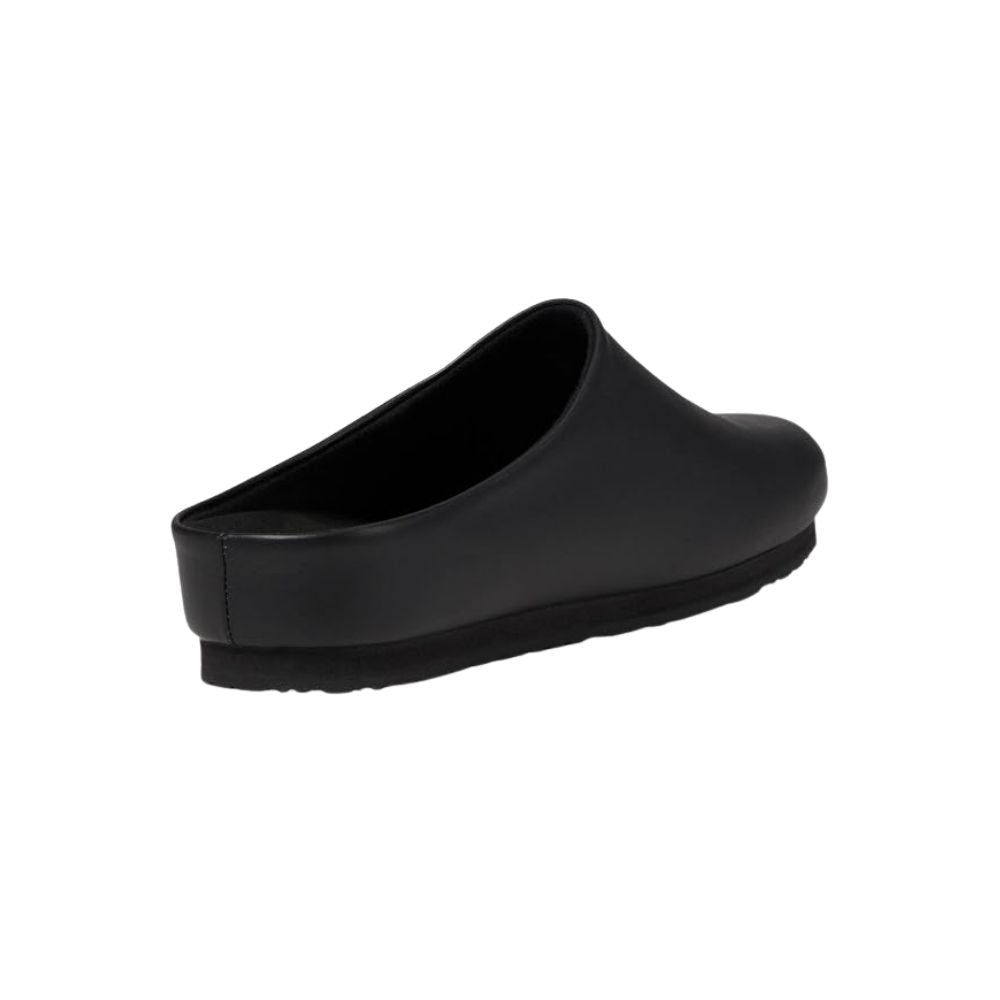 SAS Women's Hinny Leather Support Clog - Matte Black 6