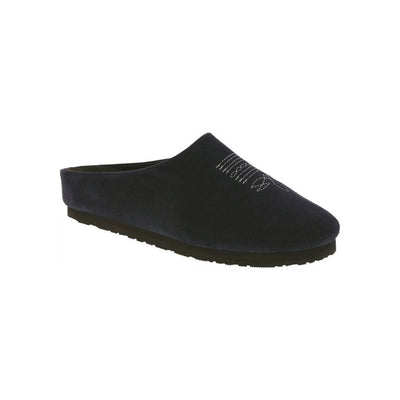 SAS Women's Hinny Leather Support Clog - Navy Suede 1