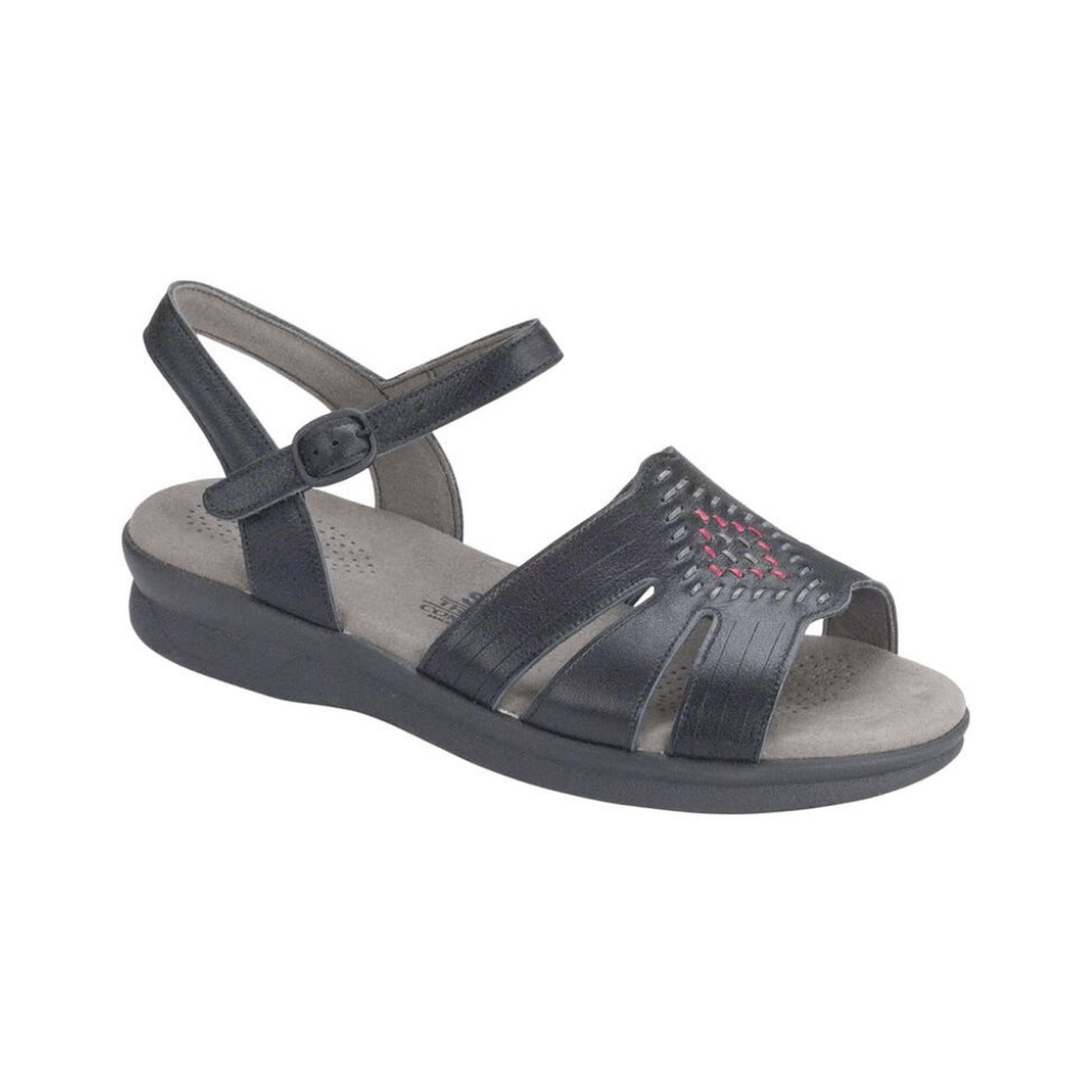 SAS Women’s Huarache Sandal – Black 1