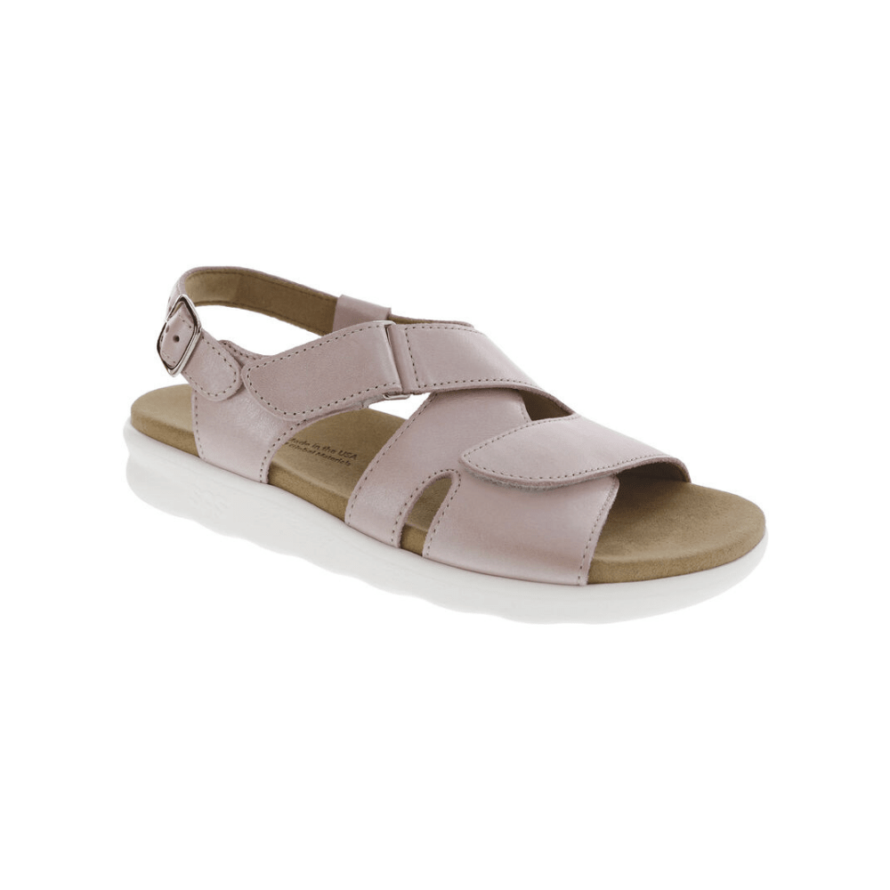 SAS Women's Huggy Cross Strap Adjustable Sandal - Candy 1