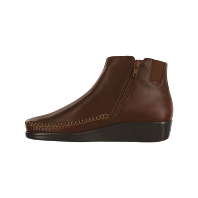 SAS Women's Jade Comfort Ankle Bootie – Walnut 5