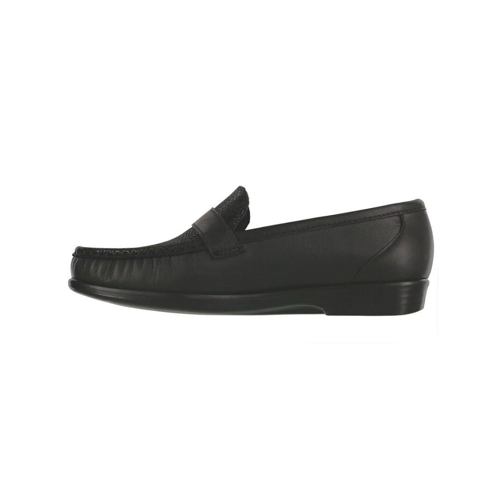 SAS Women’s Lara Moccasin Loafer Lightweight Comfort Slip-On - Black Marsh 2