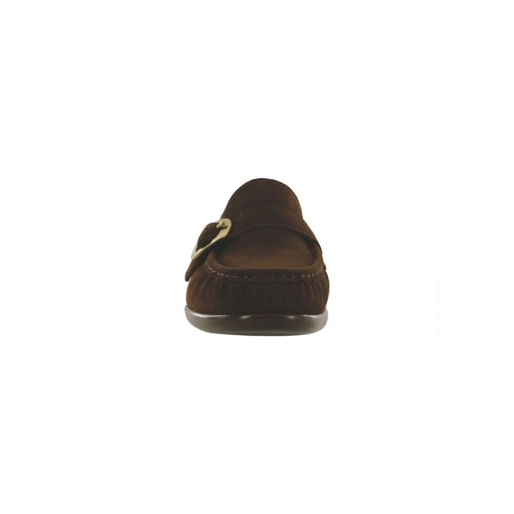 SAS Women’s Lara Moccasin Loafer Lightweight Comfort Slip-On - Brown Suede 3