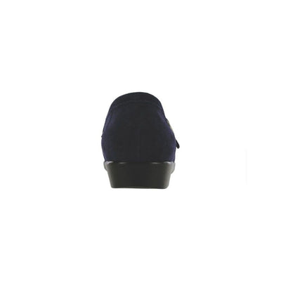 SAS Women’s Lara Moccasin Loafer Lightweight Comfort Slip-On - Navy Suede 4