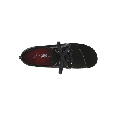 SAS Women's Marnie Lace Up Sneaker - Black / Sparkle 3