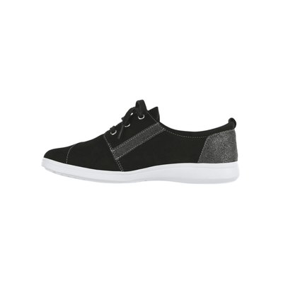 SAS Women's Marnie Lace Up Sneaker - Black / Sparkle 2