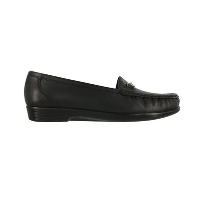 SAS Women's Metro Leather Oxford Shoe - Smooth Black 5