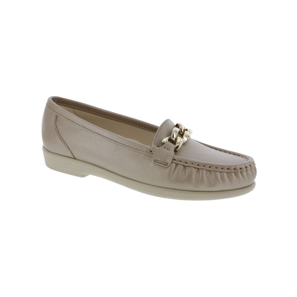 SAS Women’s Metro Link Ergonomic Comfort Loafer - Champagne 1