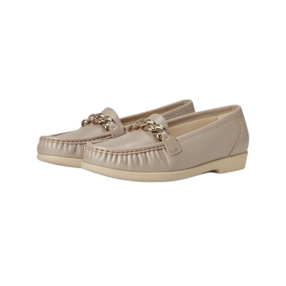 SAS Women’s Metro Link Ergonomic Comfort Loafer - Champagne 3