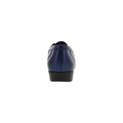 SAS Women’s Metro Link Ergonomic Comfort Loafer - Metallic Navy/Black 8