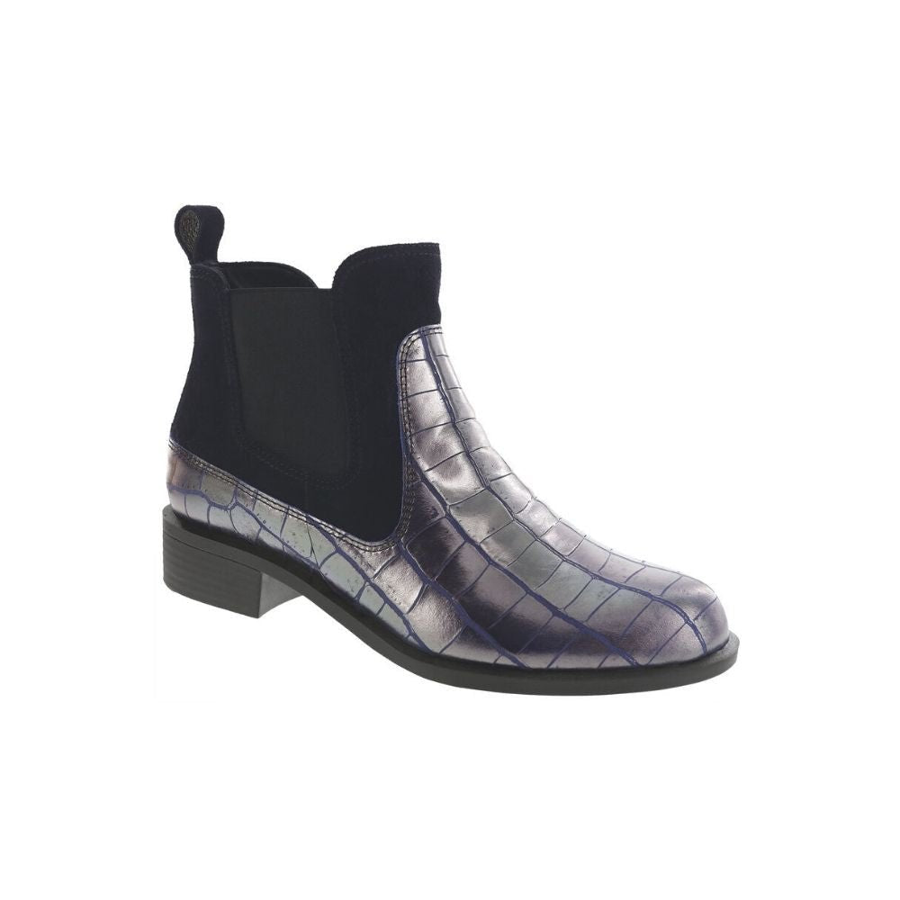 SAS Women’s Mojo Leather Comfort Ankle Boot - Orion Mix 1