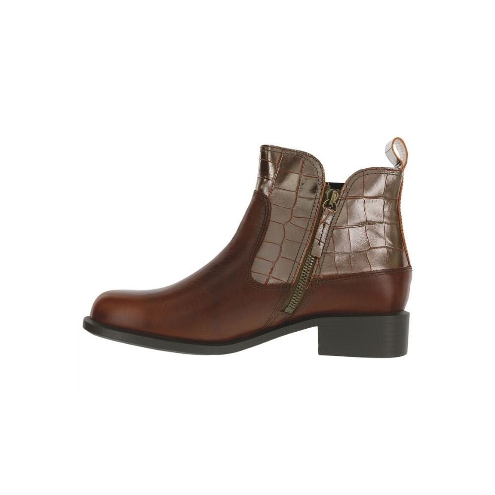 SAS Women’s Mojo Leather Comfort Ankle Boot - Terracotta Mix 5