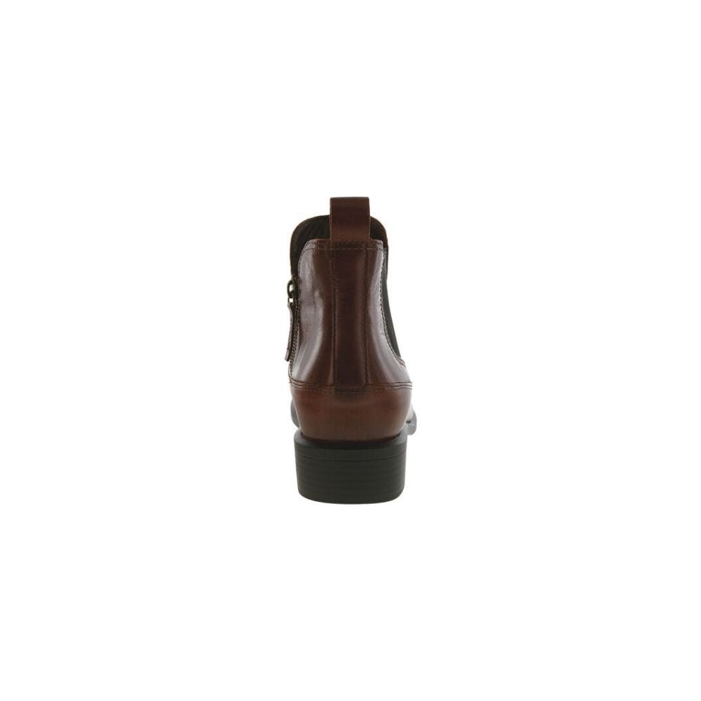 SAS Women’s Mojo Leather Comfort Ankle Boot - Walnut 4