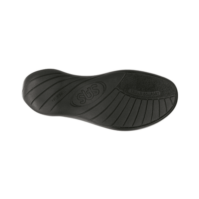 SAS Women's Mystic Adjustable Strappy Sandal - Black 6