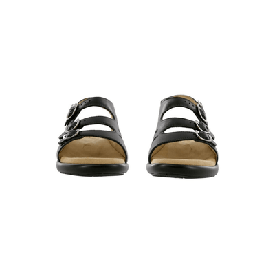 SAS Women's Mystic Adjustable Strappy Sandal - Black 4