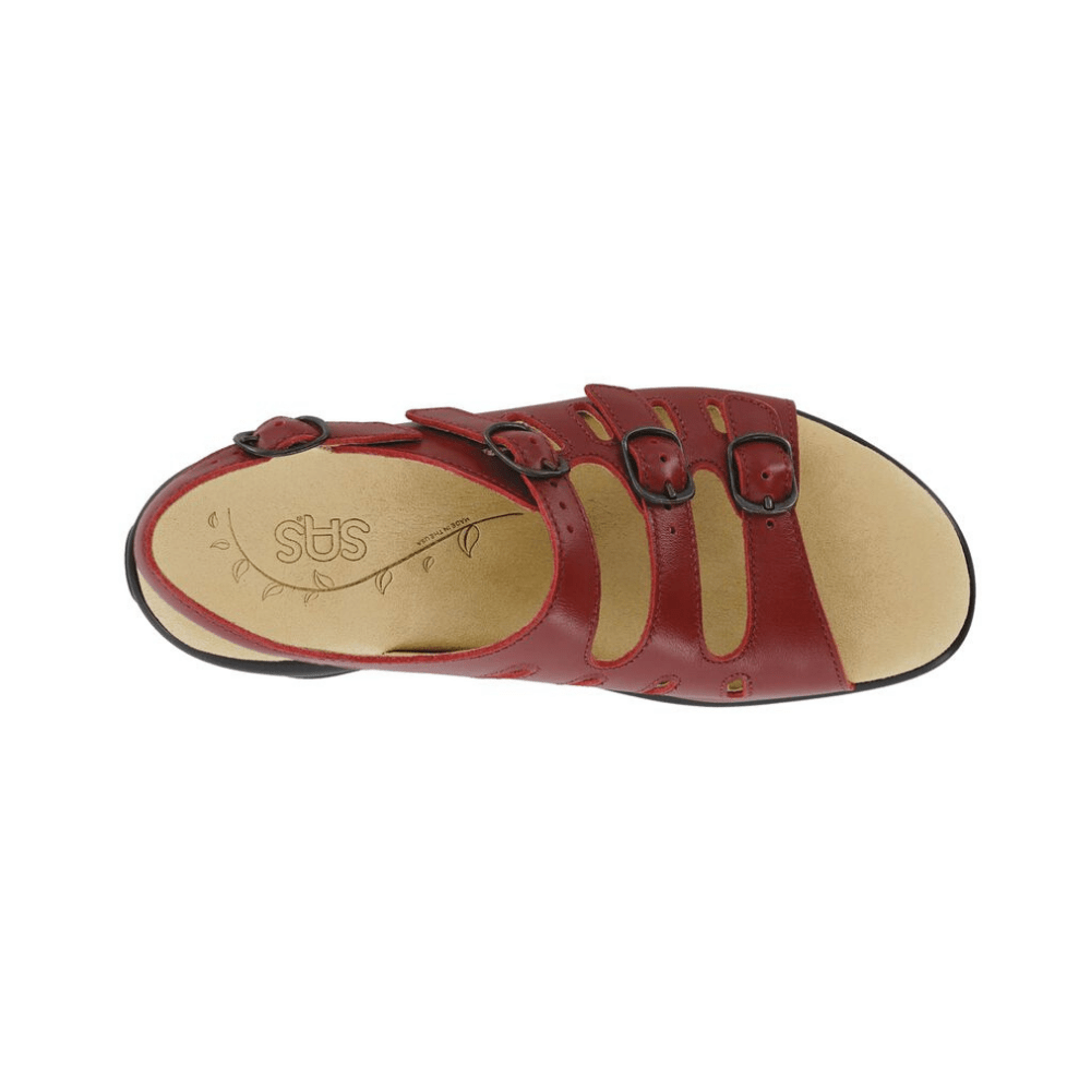SAS Women's Mystic Adjustable Strappy Sandal - Ruby 2