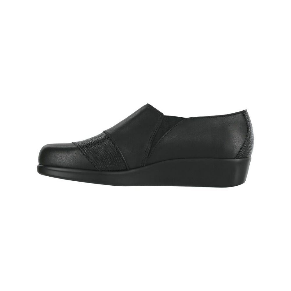 SAS Women’s Nora Slip-On Shoe – Black Lizard 5