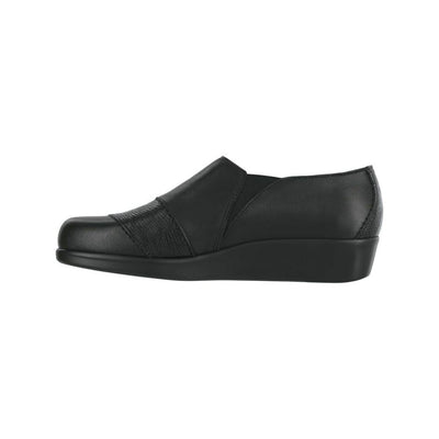 SAS Women’s Nora Slip-On Shoe – Black Lizard 5