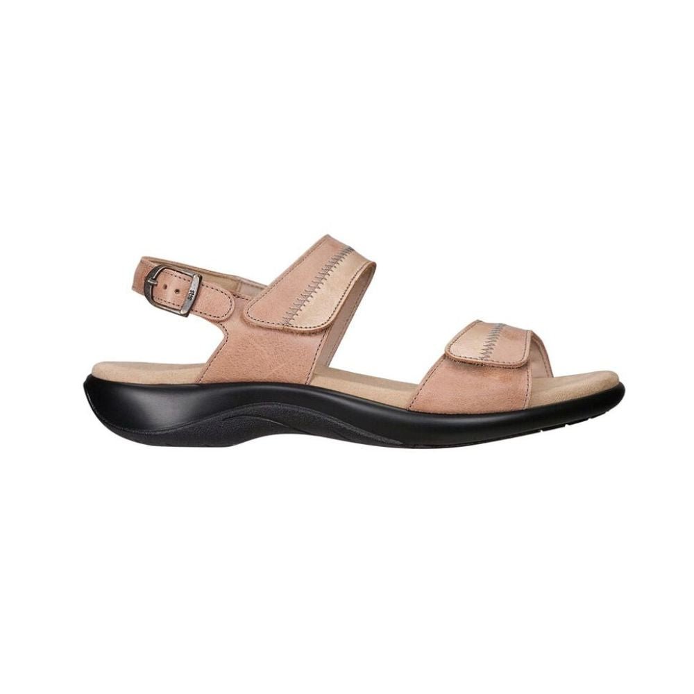 SAS Women's Nudu Slide Handcrafted Comfort Leather Sandal - Dawn 5
