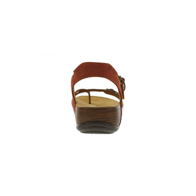 SAS Women's Pampa Leather Comfort Ankle-Strap Sandal - Copper 7