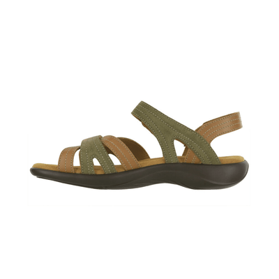 SAS Women's Pier Supportive Leather Sandal - Desert Sage 5