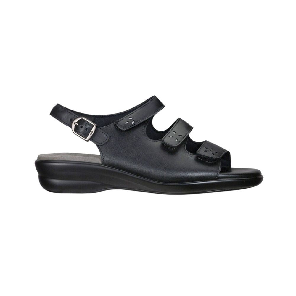 SAS Women's Quatro Walking Slingback Sandal – Black 4