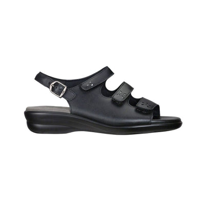 SAS Women's Quatro Walking Slingback Sandal – Black 4
