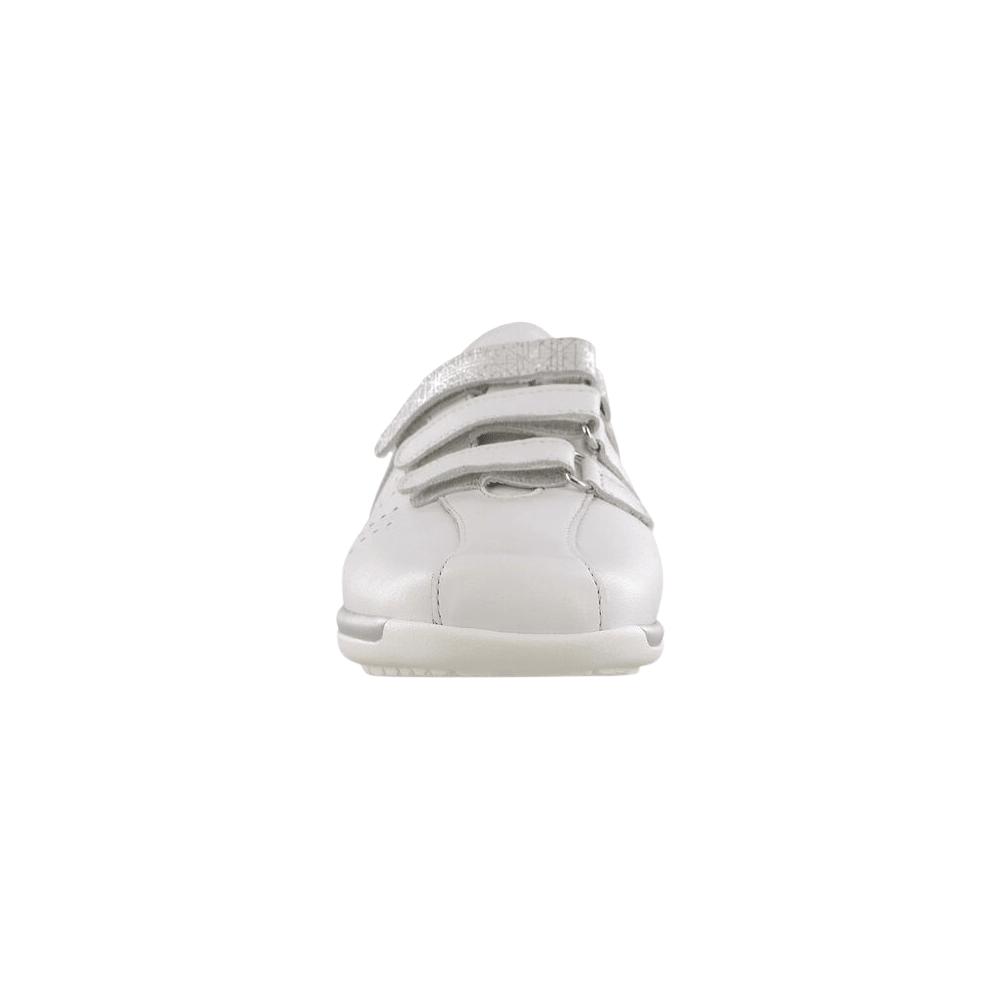SAS Women's Race Time Walking Shoe - Chalk / Silver 5
