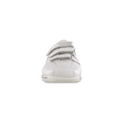 SAS Women's Race Time Walking Shoe - Chalk / Silver 5