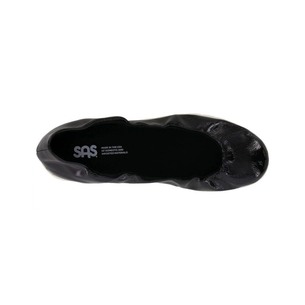 SAS Women’s Radiant Flexible Comfort Slip-On Flat Shoe - Carbon 2